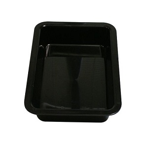 Mta Tray 12 X 08 X 2 Blk/Wht
