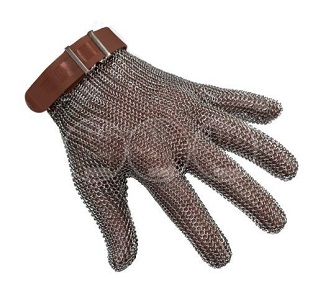 Chain Mesh Glove Xxsmall Brown