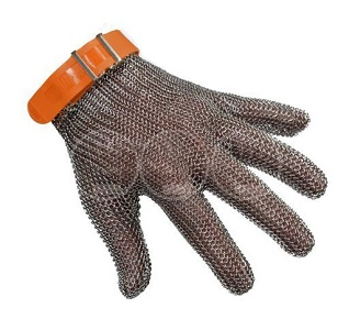 Chain Mesh Glove Xlarge Orange