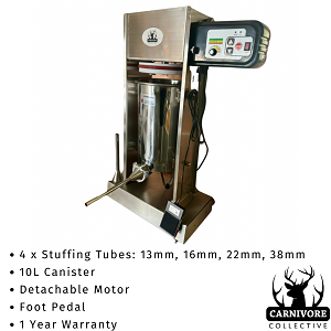 Carnivore Collective 10 Litre Electric Sausage Filler
